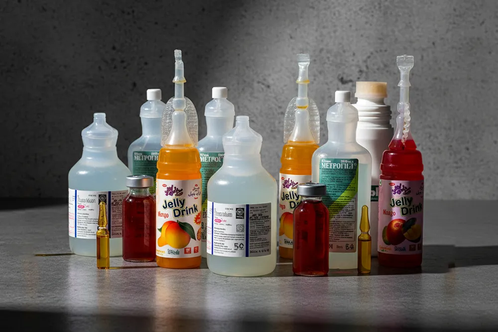 Food and beverages filling and bottling line