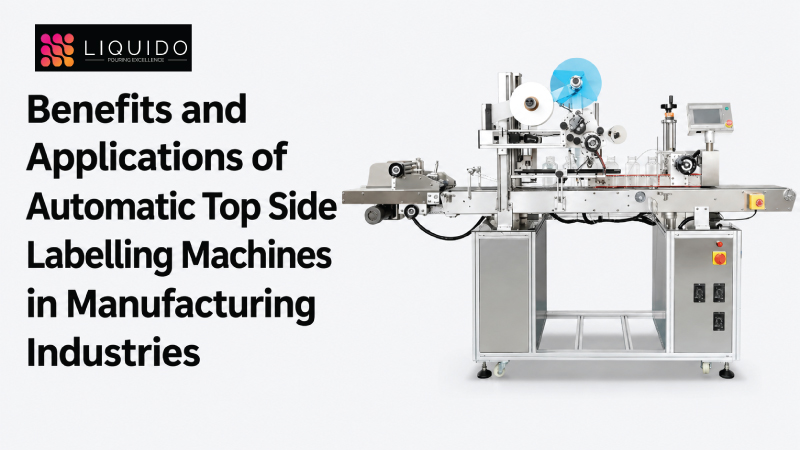 Benefits and Applications of Automatic Top Side Labelling Machines in Manufacturing Industries