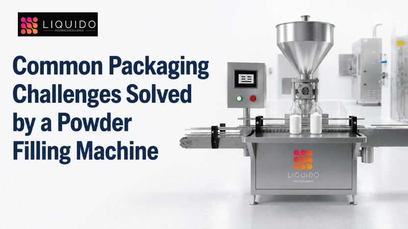 Common Packaging Challenges Solved by a Powder Filling Machine