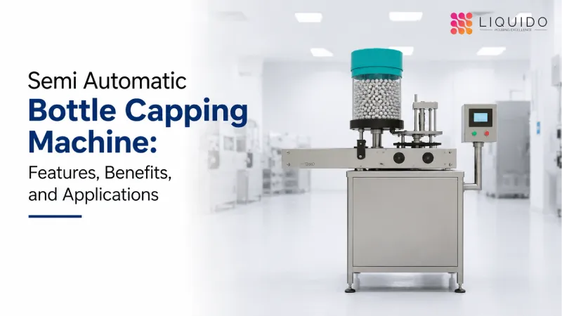 Semi Automatic Bottle Capping Machine: Features, Benefits, and Applications