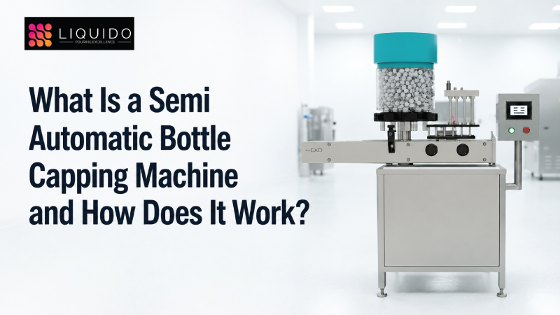 What Is a Semi Automatic Bottle Capping Machine and How Does It Work?