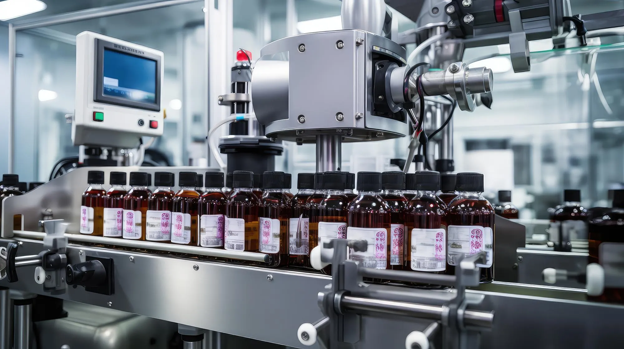 Sticker Labelling Machine