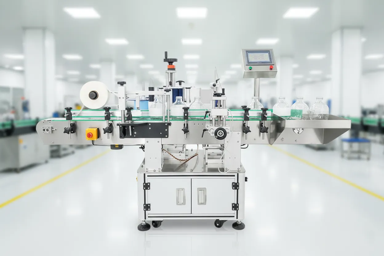 Automatic Round Bottle Labelling Machine