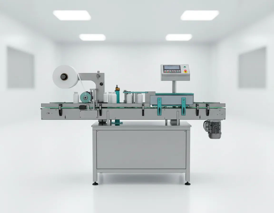 Fully Automatic Vertical Labelling Machine