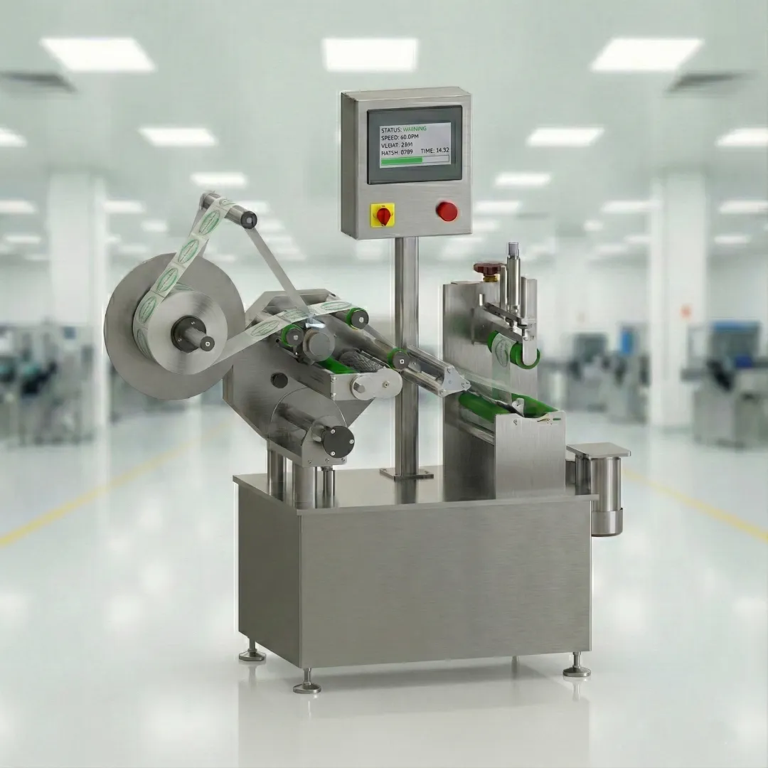 Semi-Automatic Vertical Labelling Machine